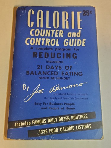 Vtg calorie counter control - counter, &
