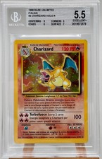 BGS 5.5 Charizard 4/102 ITA