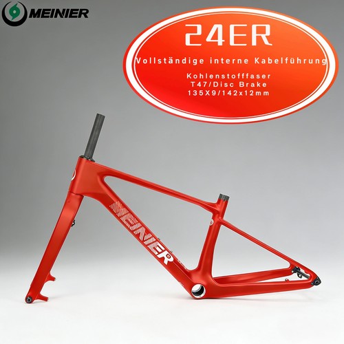 Kit telaio mtb carbonio 24er - carbonio,