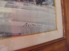 Mario Restaino ITALIAN PAINTER of 900 - Corsa cavalli sul sulki