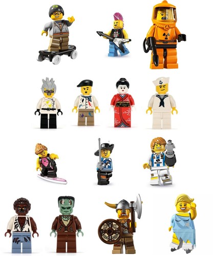Lego mini figures 8804 - lego,