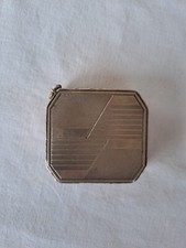 SCATOLINA PORTACIPRIA IN ARGENTO 800 DECORATA GIOIELLO VINTAGE PRIMI NOVECENTO