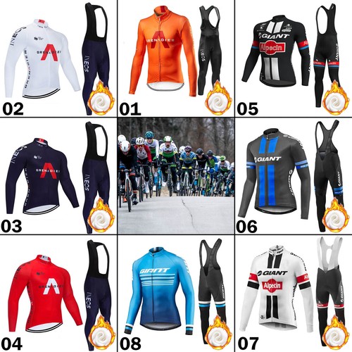 Set maglia ciclismo pile uomo