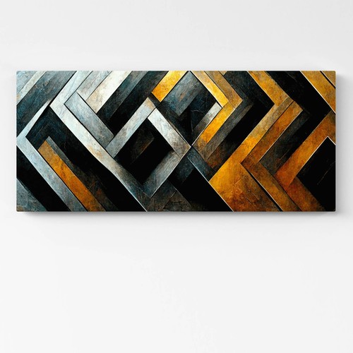 Quadro astratto geometrico - astratto, su