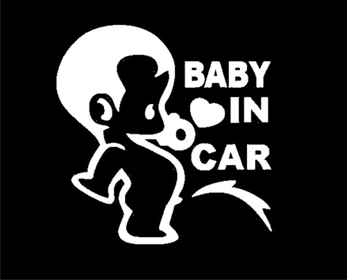 Adesivo adesivi auto bebe - adesivo, a