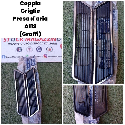 Coppia griglie presa aria - griglie,