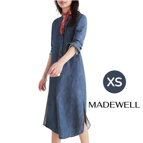 Camicia madewell denim midi - madewell,