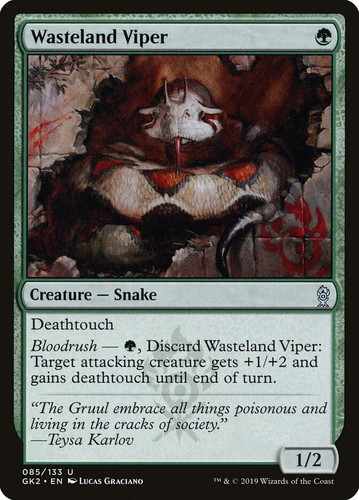 Mtg magic wasteland viper - mtg,