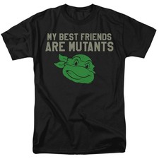 Maglietta unisex nera tmnt - nera,