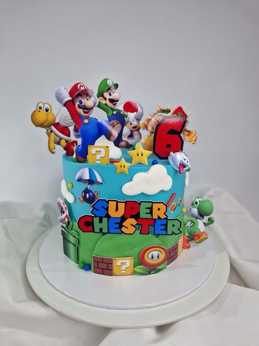 Set cake topper super - set,