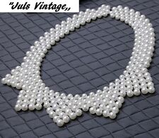 COLLANA VINTAGE-COLLETTO ANNI'60 PERLE-SIMULATE (MOD.5): PERFETTA E BELLISSIMA !