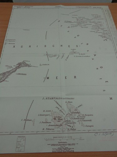 Ww2 german map greek - of,