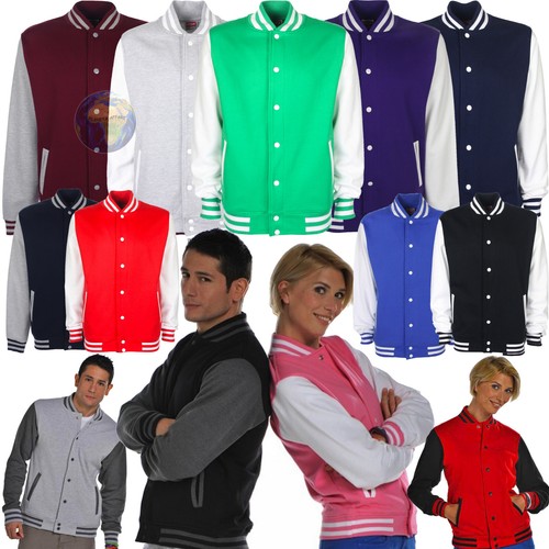 Felpa college giacca - felpa, unisex
