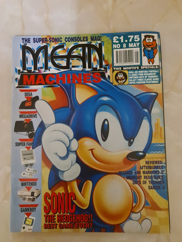 Mean machines magazine issue - mean, 8