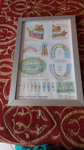 Poster odontoiatrico anni - poster,