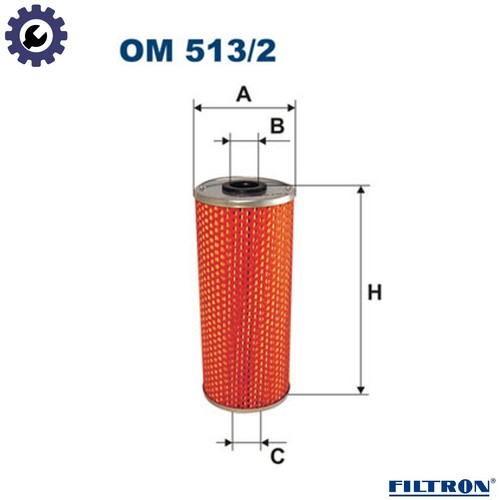 Filtro olio 513 per - filtro,