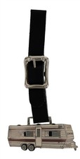 Portachiavi Rimorchio Vintage Fob Camper Charm Viaggio Accessorio da Collezione