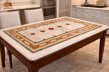 Piano tavolo con - piano, graniglia