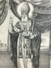 ANTICA STAMPA POPOLARE DEVOZIONALE-S. RICCARDO-ANDRIA-PUGLIA-LITO SORACE-BARI