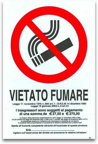Cartello segnaletico vietato - cartello,