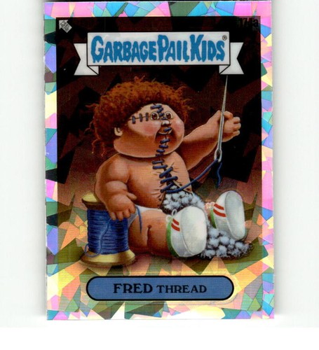 2022 garbage pail kids - garbage, chrome