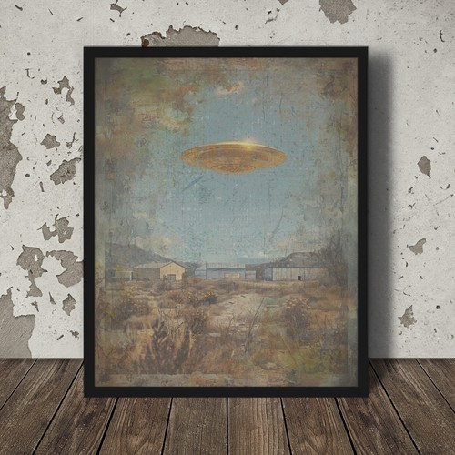 Area ufo wall art - area, poster