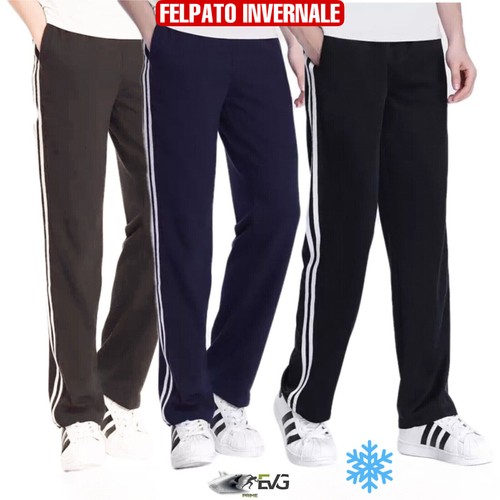 Pantalone uomo felpato - pantalone, diritto