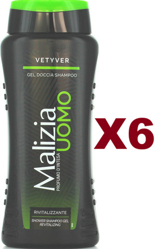 Malizia uomo gel doccia - pz,