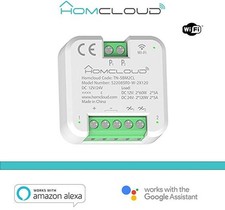 Modulo Pulsante Relè Wi-Fi 12/24V 2CH