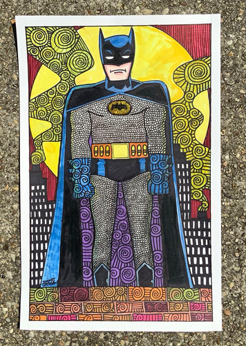Batman disegno originale - , a