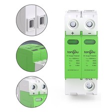 Sofisticato scaricatore di tensione DC con impressionanti valutazioni di sovrate