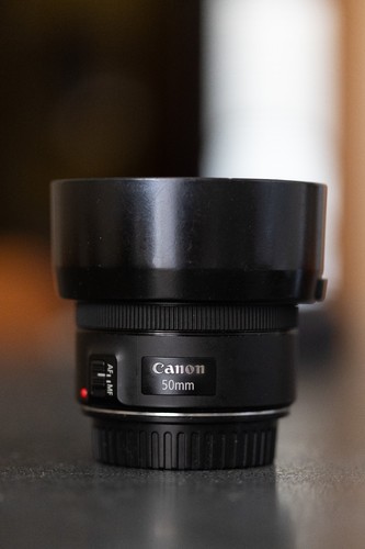 Canon 50mm stm - ef, f/1.8