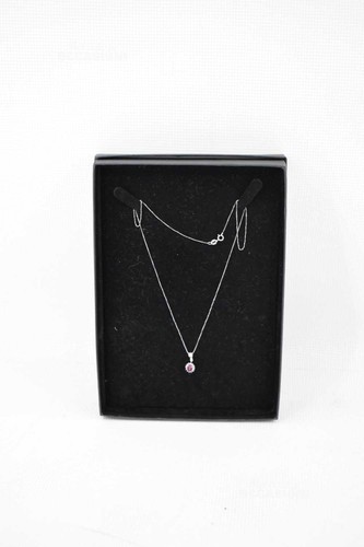 Collana oro bianco - in, con