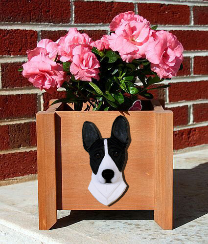 Fioriera legno basenji - legno,