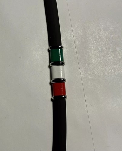 Bracciale braccialetto nero - bracciale,braccialetto,