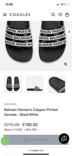 Ciabatte balmain mules donna - balmain,