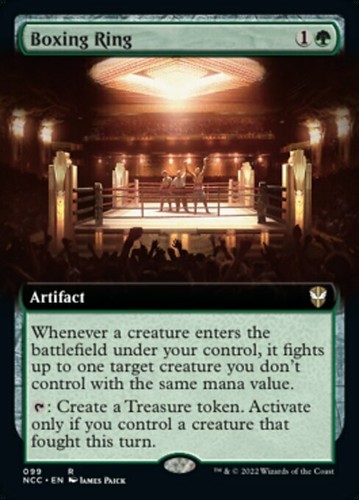 Mtg boxing ring foil - boxing,