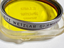 LEICA LEITZ Yellow FILTER Filtro 39mm No.1