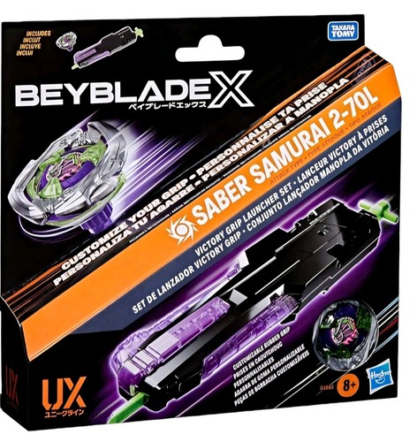 Beyblade saber samurai 70l - beyblade, 2-70l