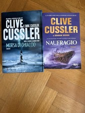 Lotto 2 libri Clive Cussler serie NUMA Files TEA