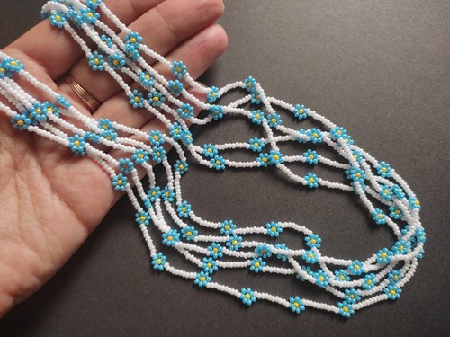 Collana margherita perle