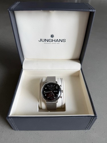 Junghans max bill cronoscopio - max,