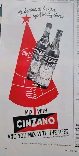 1959 bottiglie cinzano - 1959,