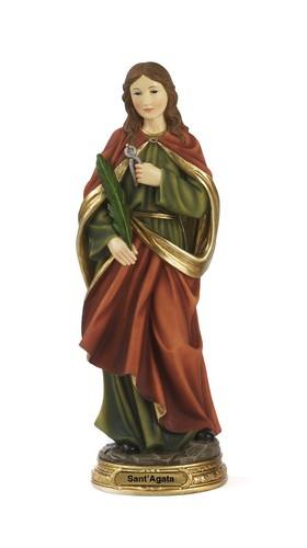 Statua sant agata cm - statua, sant'