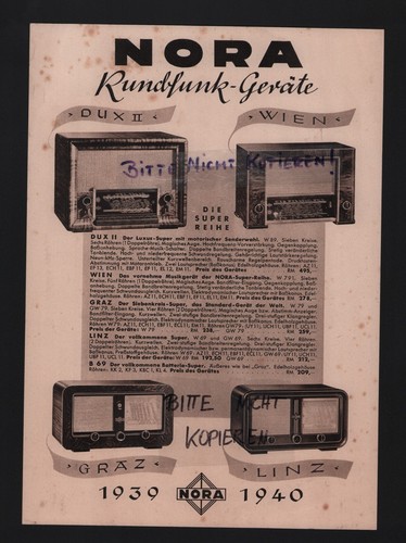 Berlino prospetto 1939 per - prospetto,