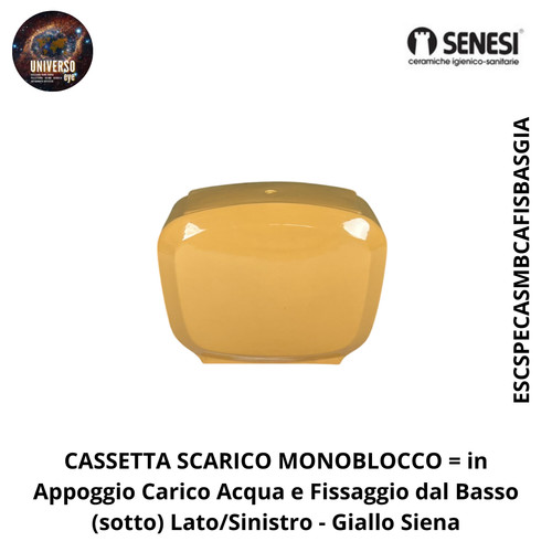 Cassetta scarico monoblocco - scarico,