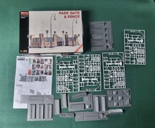Miniart park gate fence - gate,