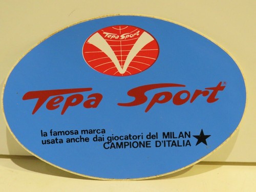 Vecchio adesivo pubblicitario - vecchio,