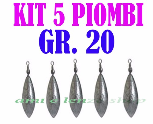 Piombo con girella pesca barca - con,