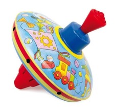 Trottola in latta metallo